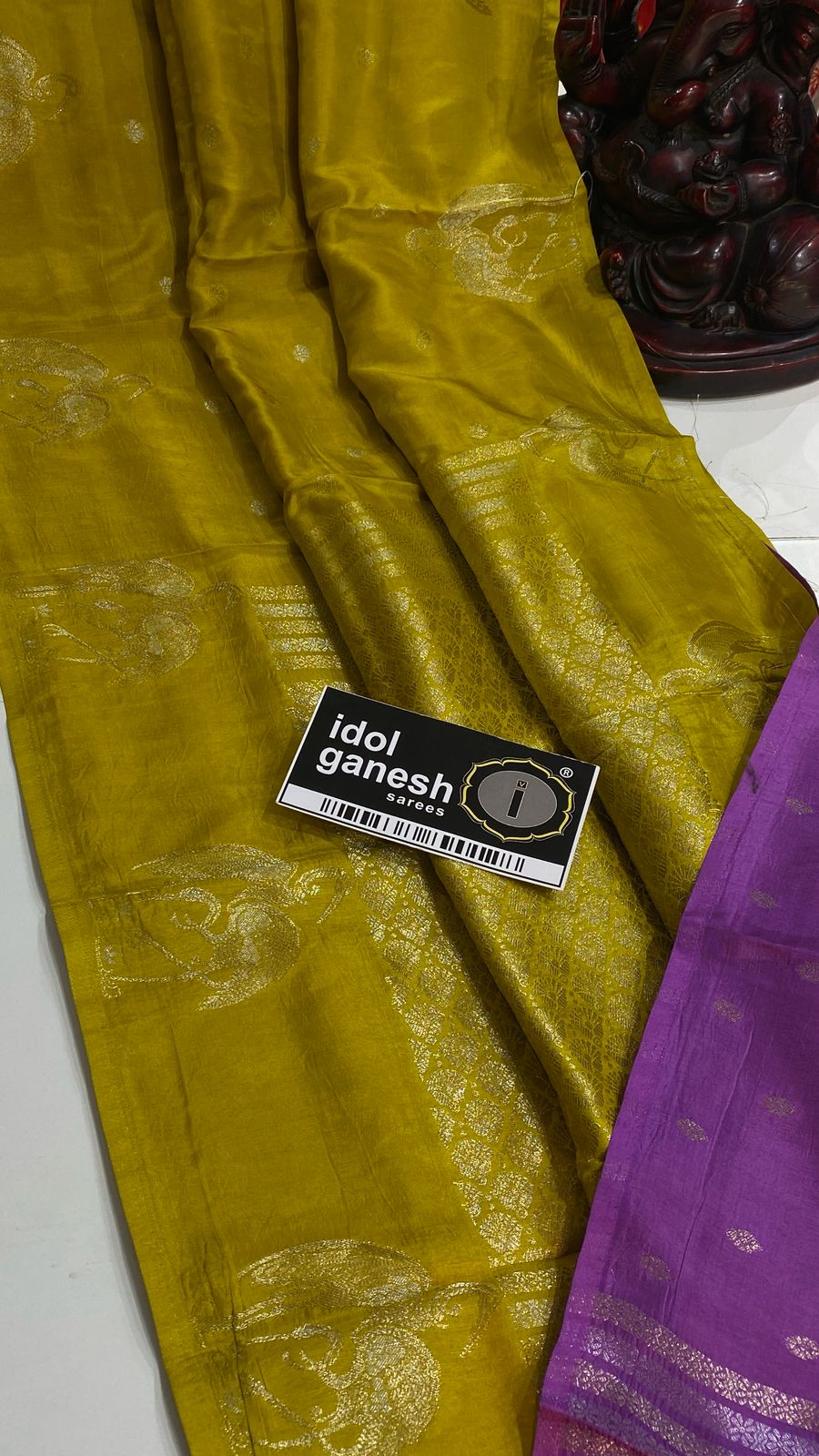 IG7076 lite weight pure mashrow silk 