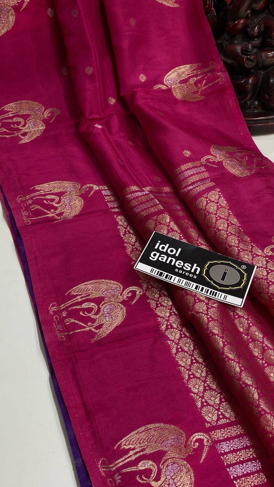 IG7076 lite weight pure mashrow silk 
