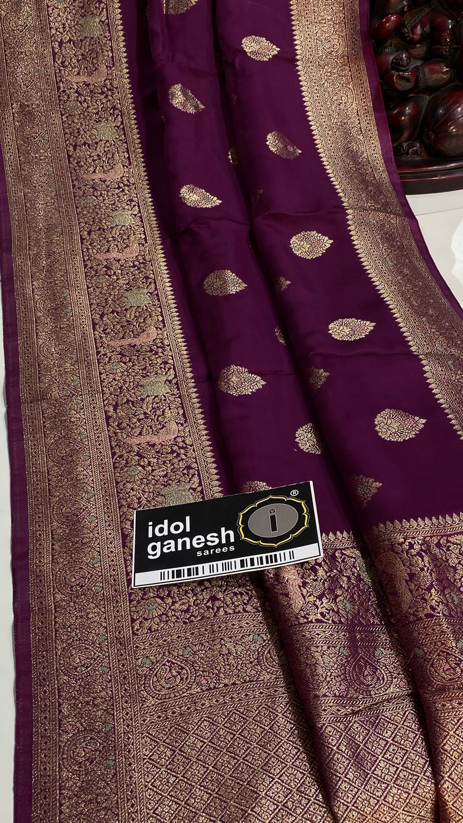 IG7079 lite weight pure mashrow silk 
