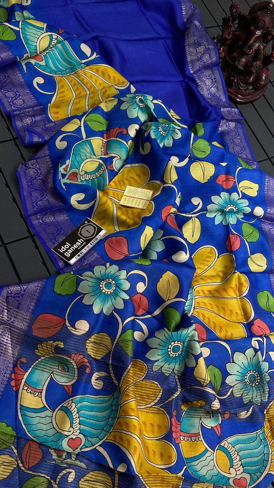 IG7085:pure handloom tusser kanchi weaving 