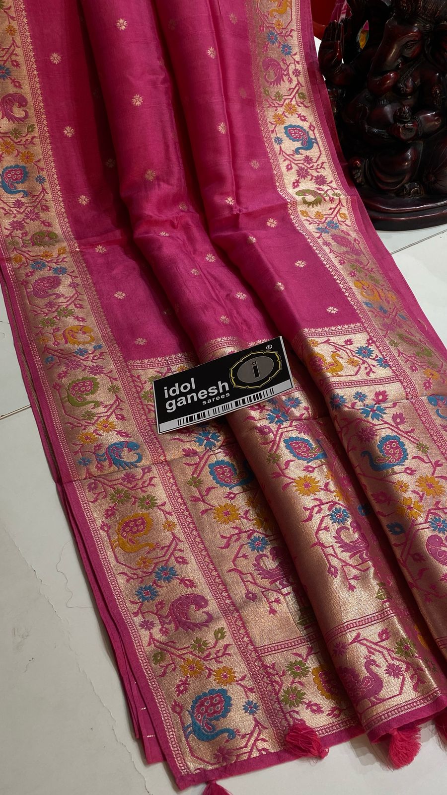 IG7091 lite weight pure tusser georgette IG7091 lite weight pure tusser georgette