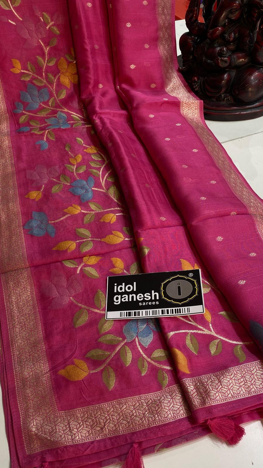 IG7093 lite weight pure tusser georgette 