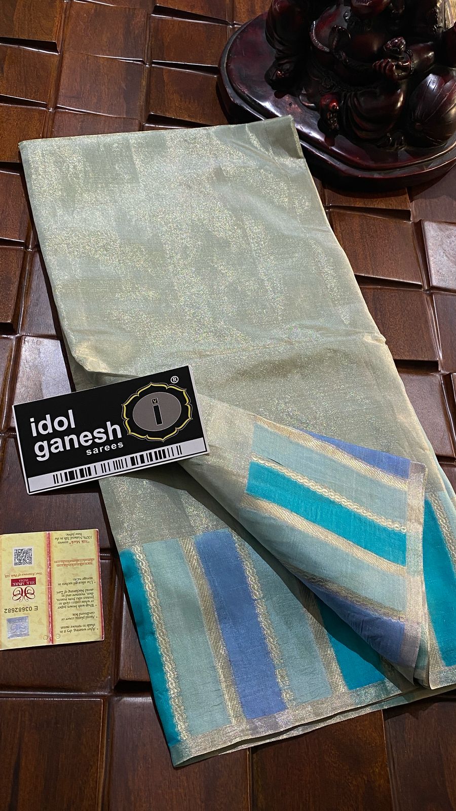 IG7148  pure handloom real tissue/tissue 
