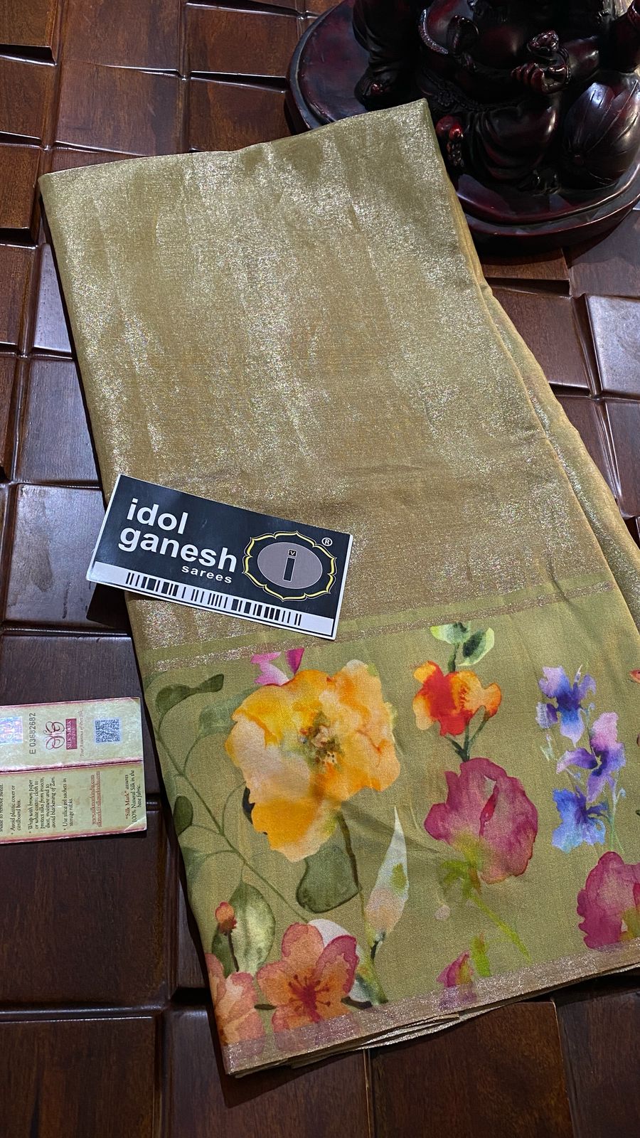 IG7149 pure handloom real tissue/tissue 