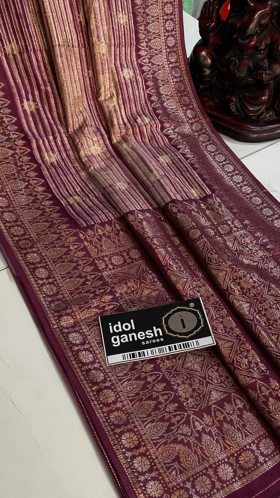 IG7191pure munga crape kanchi weaving border IG7191pure munga crape kanchi weaving border