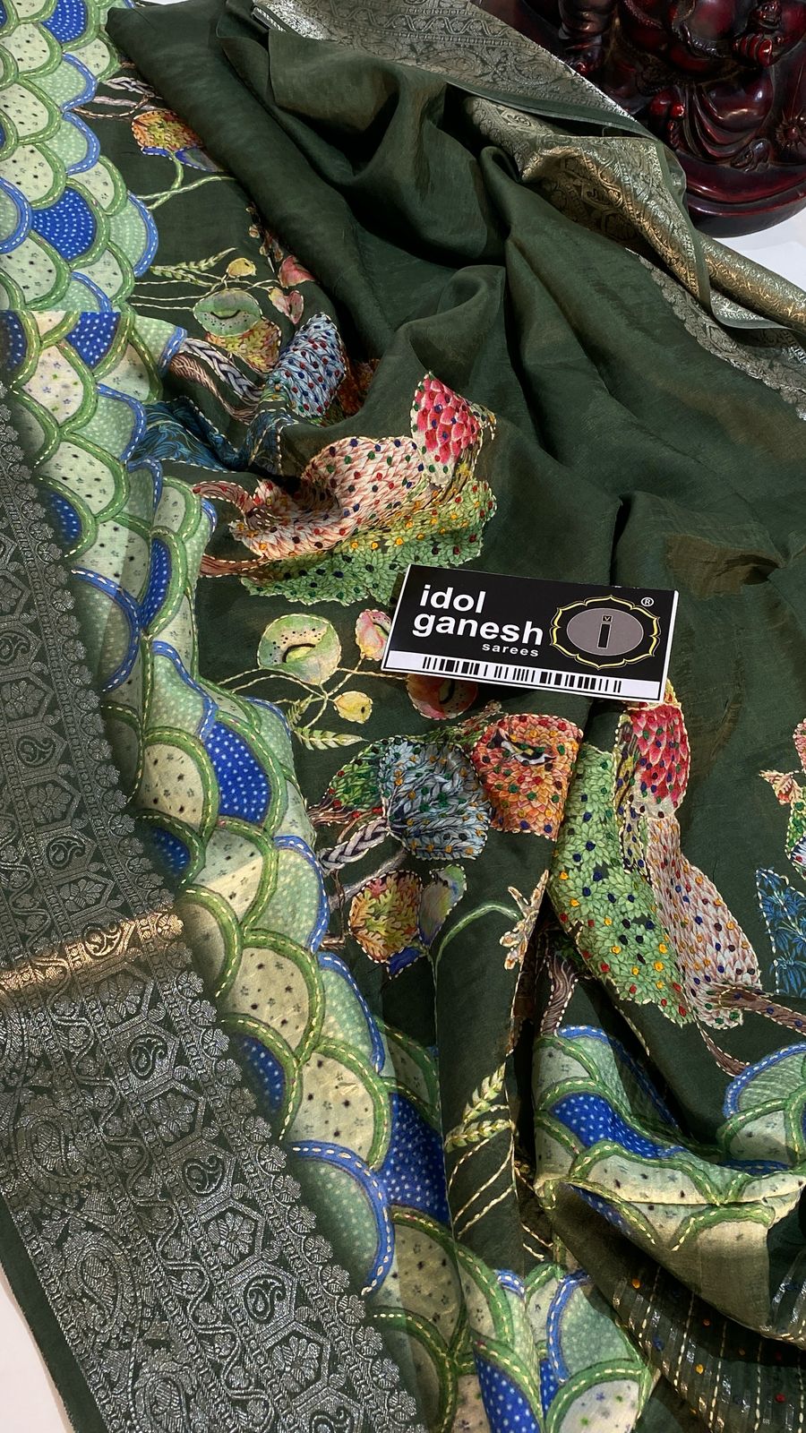 IG7215 lite weight pure munga crape kanchi weaving print IG7215 lite weight pure munga crape kanchi weaving print