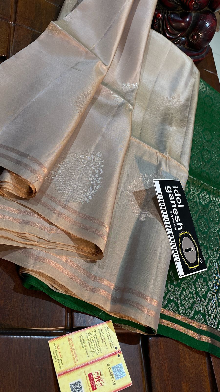 IG7231:lite weight pure handloom kanchi pattu 