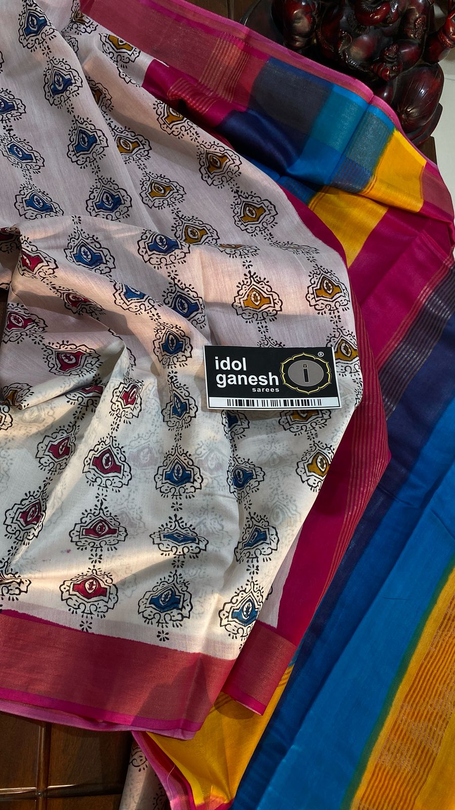 IG7267pure handloom Maheswari IG7267pure handloom Maheswari