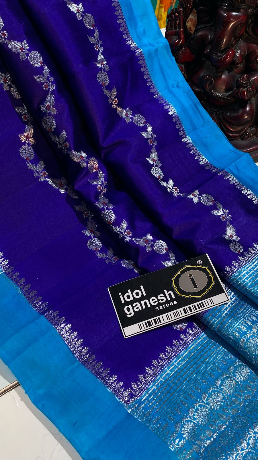 IG7273pure handloom raw mango pattu IG7273pure handloom raw mango pattu