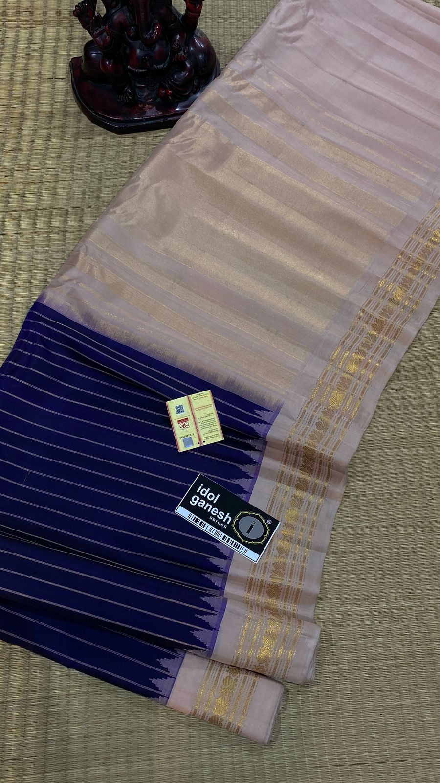IG7275pure handloom gadwall pattu 