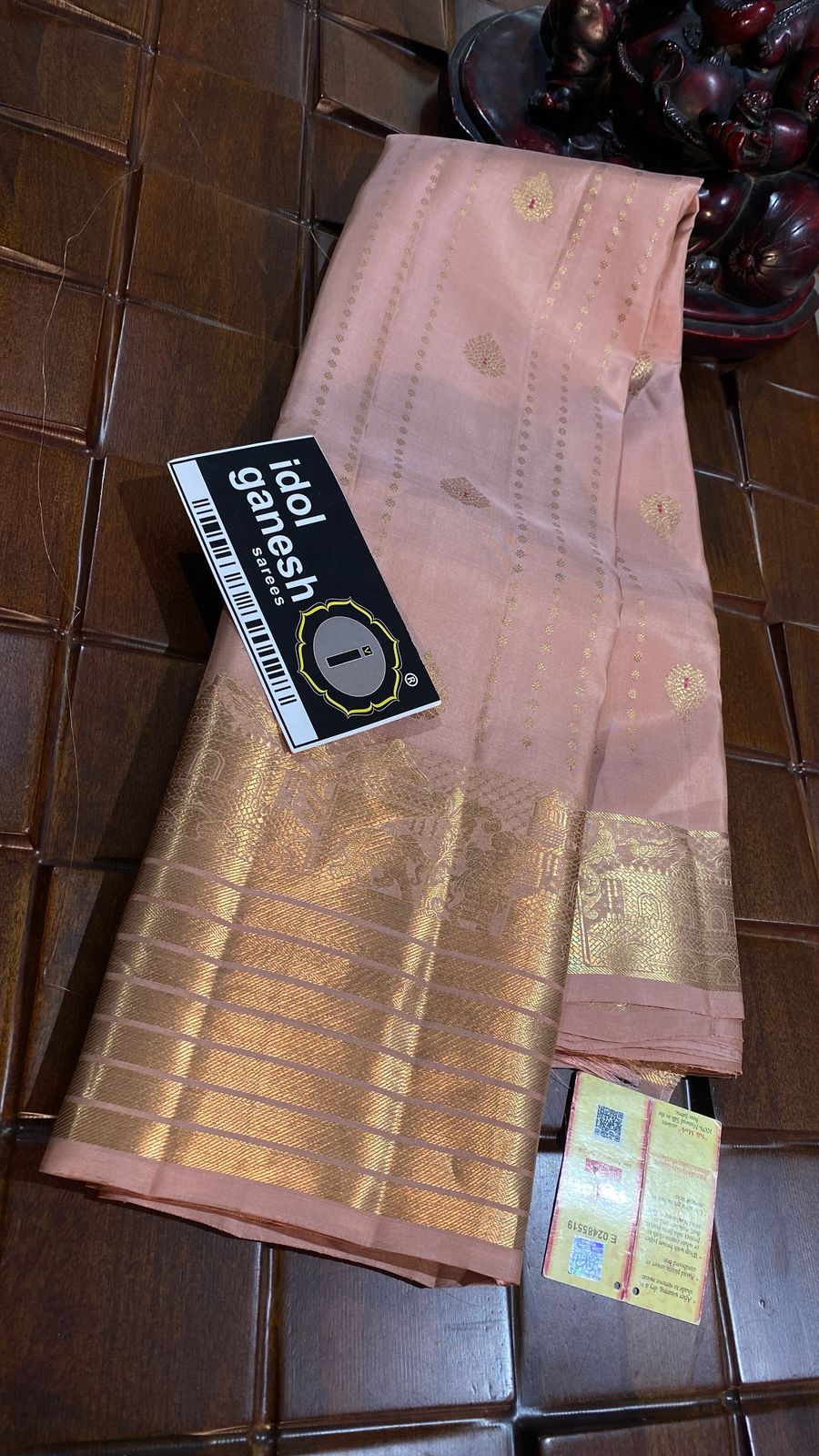 IG7279:lite weight pure handloom kanchi pattu