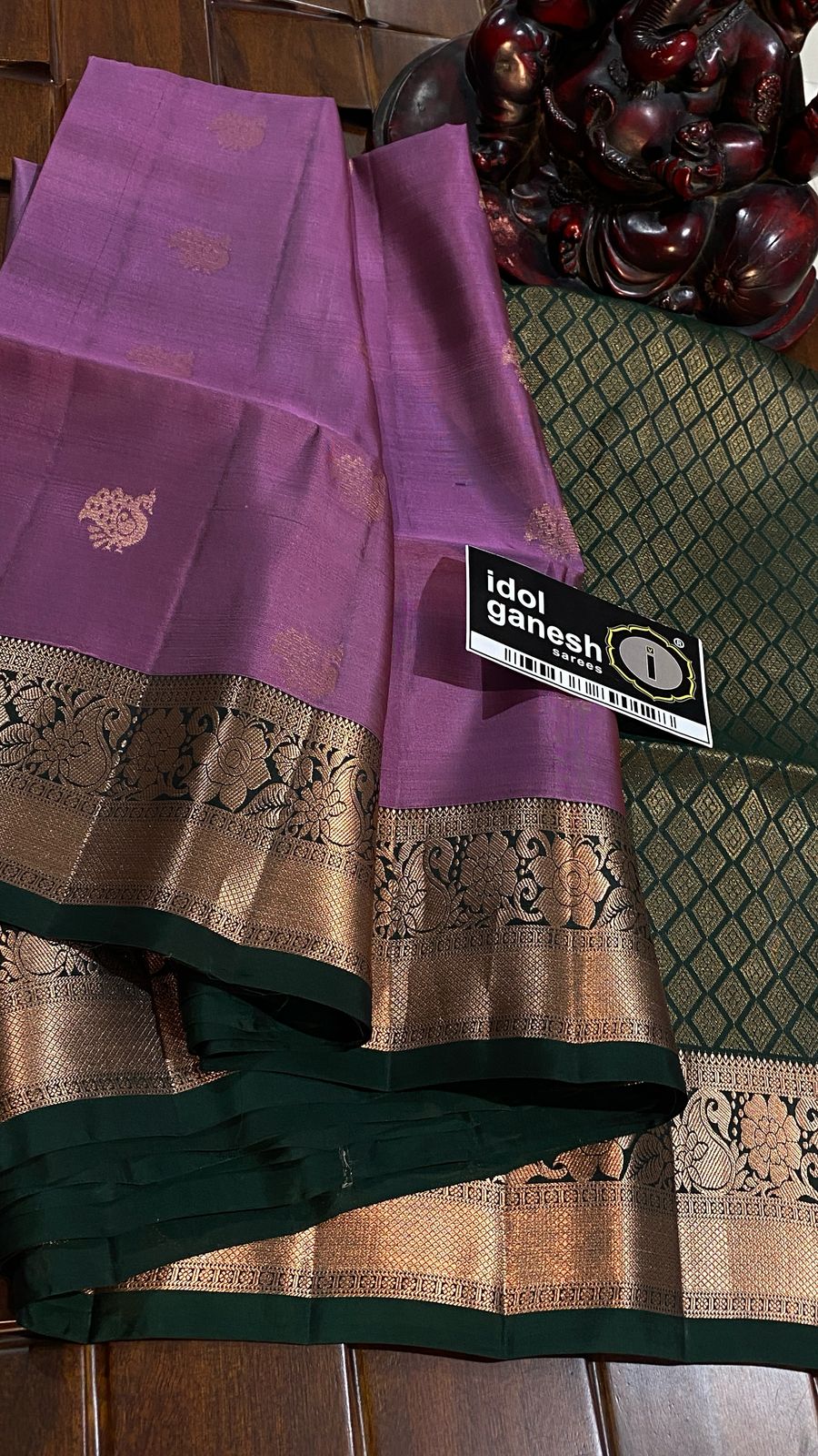 IG7283 lite weight pure handloom kanchi pattu 