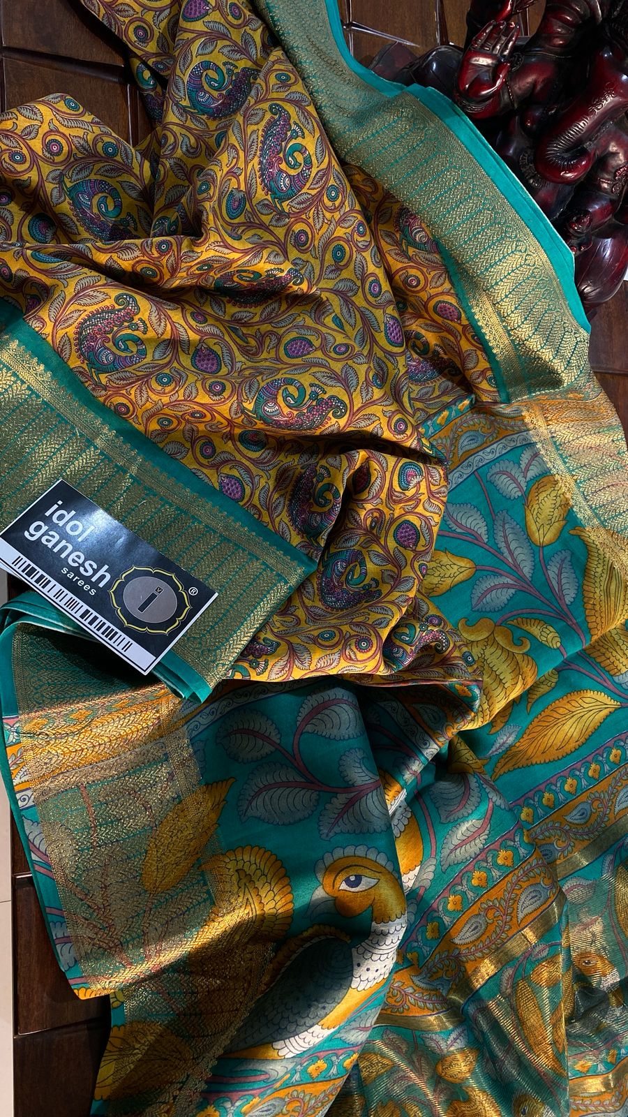 IG7291: pure handloom Maheswari kanchi weaving IG7291: pure handloom Maheswari kanchi weaving