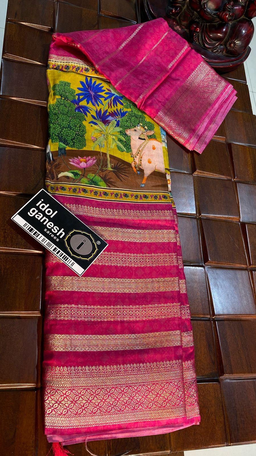 IG7301 pure crape weaving binni crape style print  