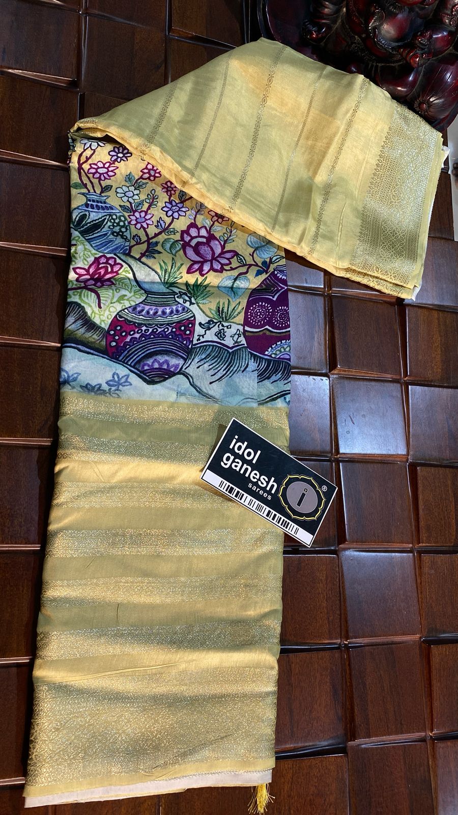 IG7302 pure crape weaving binni crape style print 