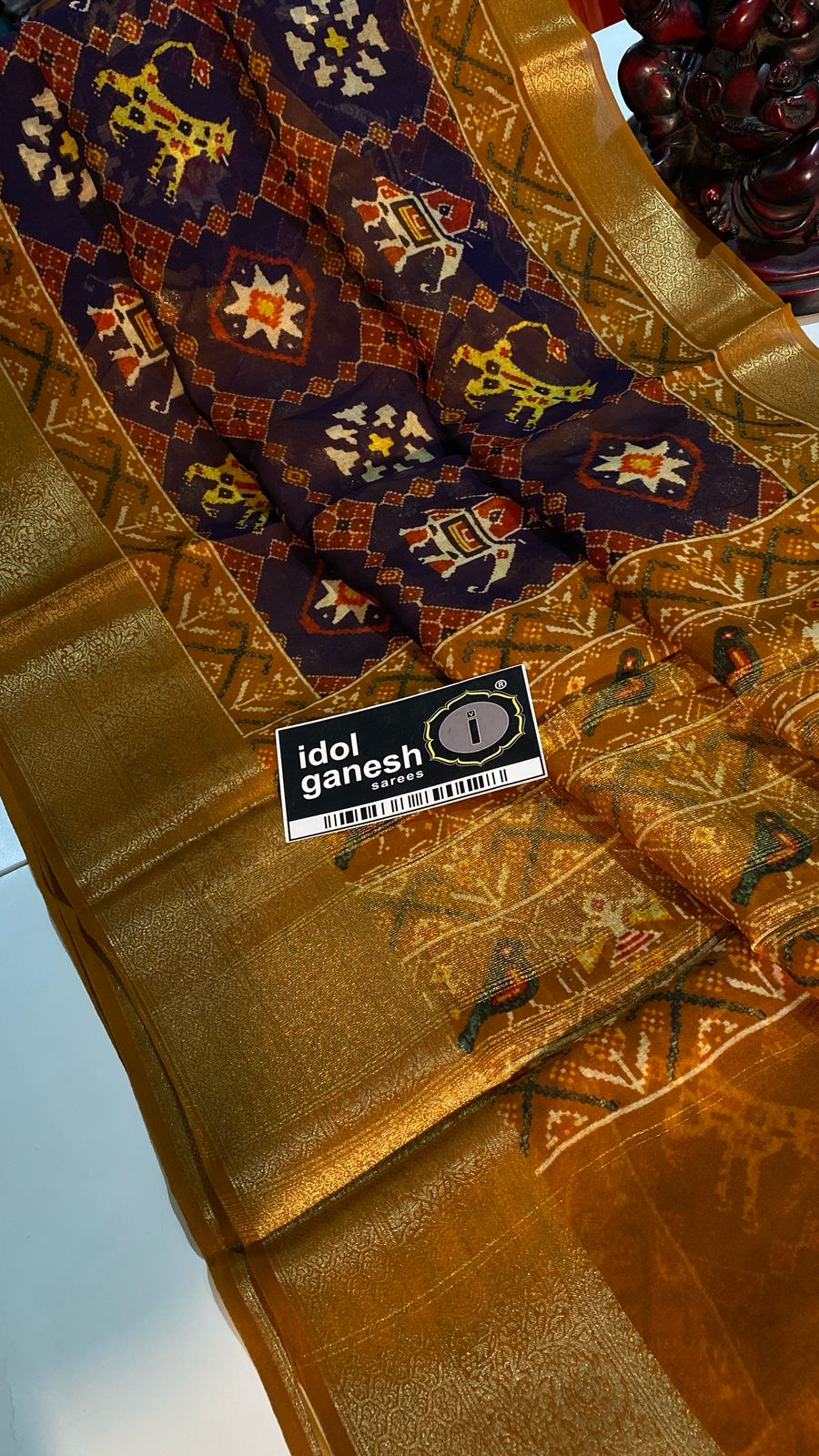 IG7305pure georgette kanchi weaving border IG7305pure georgette kanchi weaving border