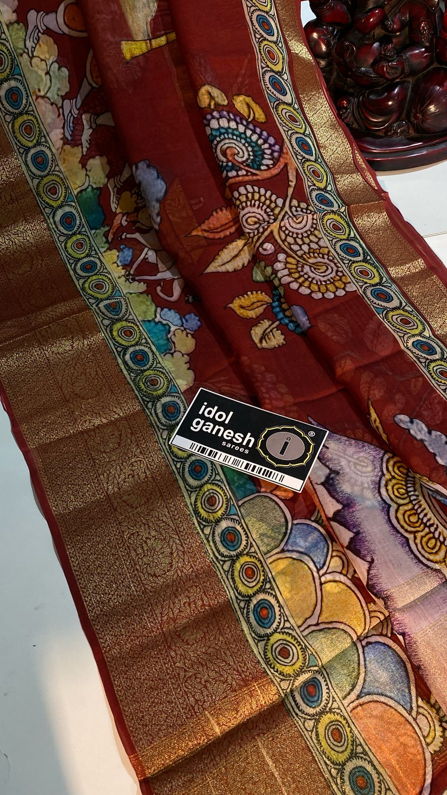 IG7305pure georgette kanchi weaving border IG7305pure georgette kanchi weaving border