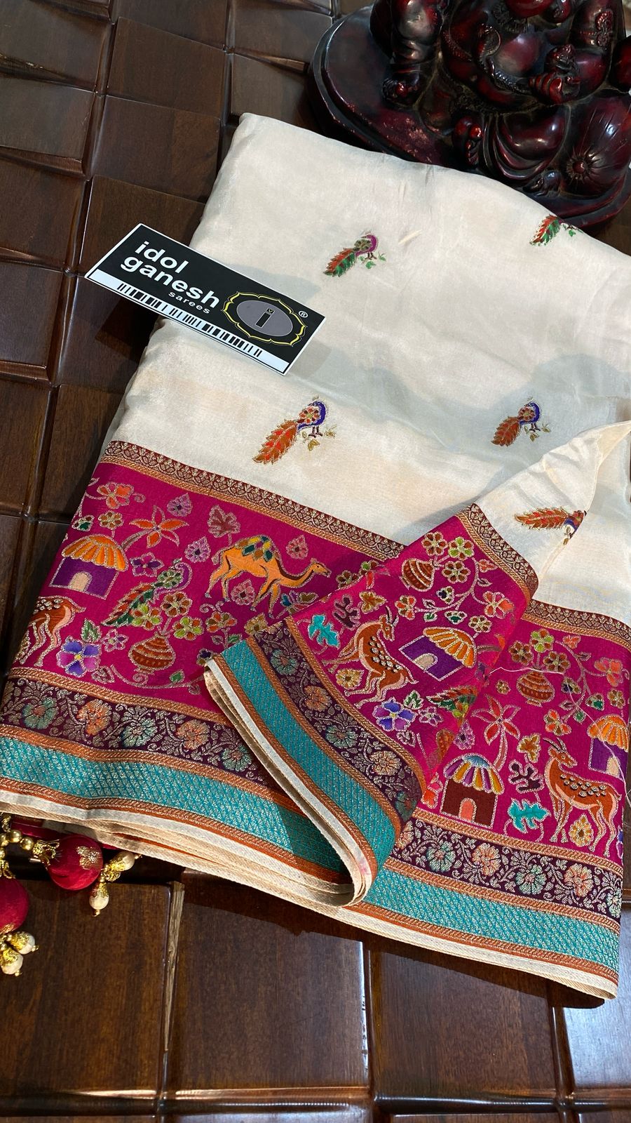 IG7306 lite weight pure munga pattu pashmina weaving IG7306 lite weight pure munga pattu pashmina weaving