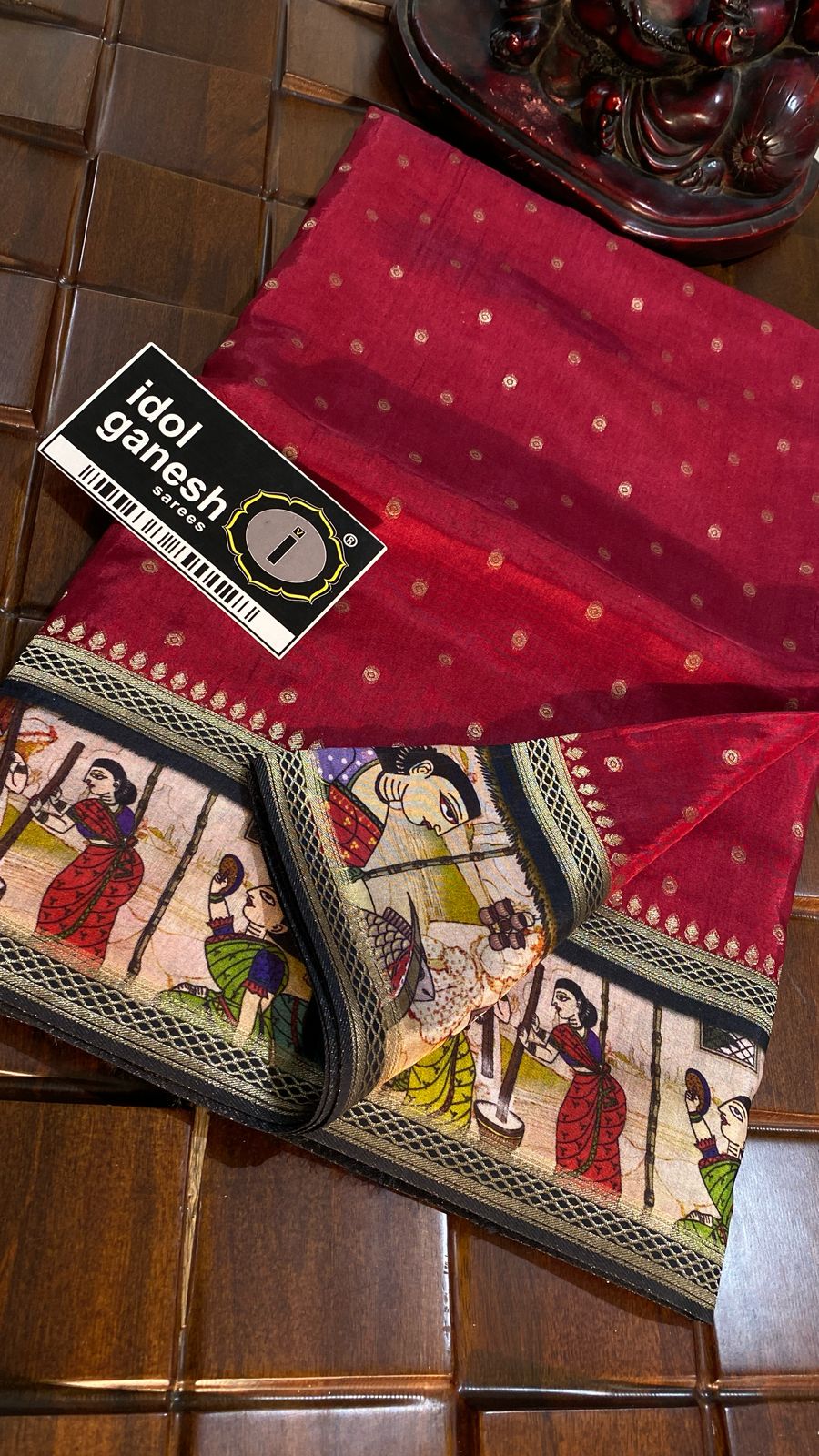 IG7307 lite weight pure munga crape weaving sarees IG7307 lite weight pure munga crape weaving sarees