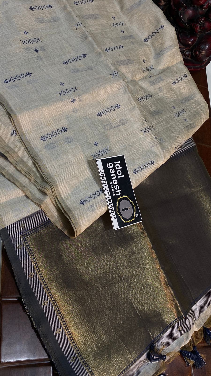 IG7402lite weight soft chanderi jute mix weaving IG7402lite weight soft chanderi jute mix weaving