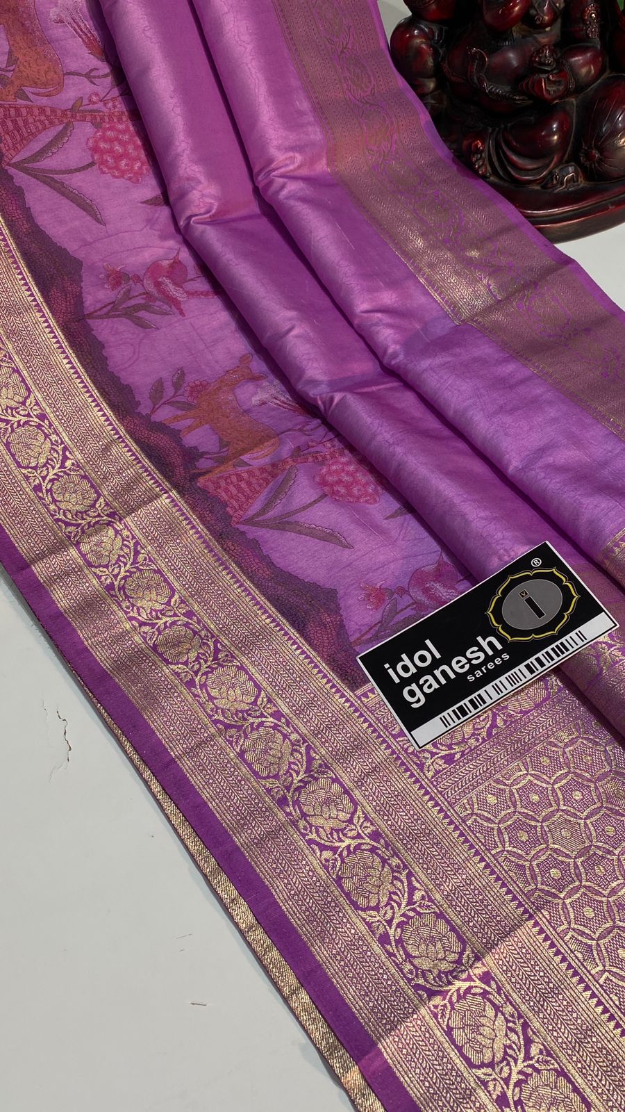 IG7411te weight mona tusser kanchi weaving border  