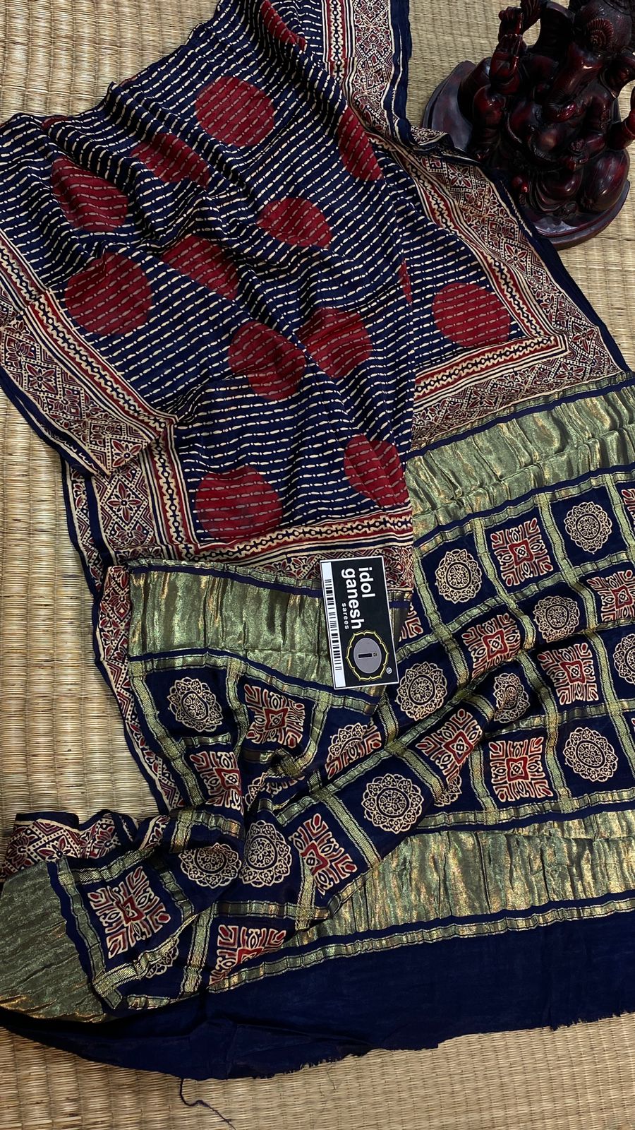 IG7420ure gazzi silk Garh chola weaving IG7420ure gazzi silk Garh chola weaving
