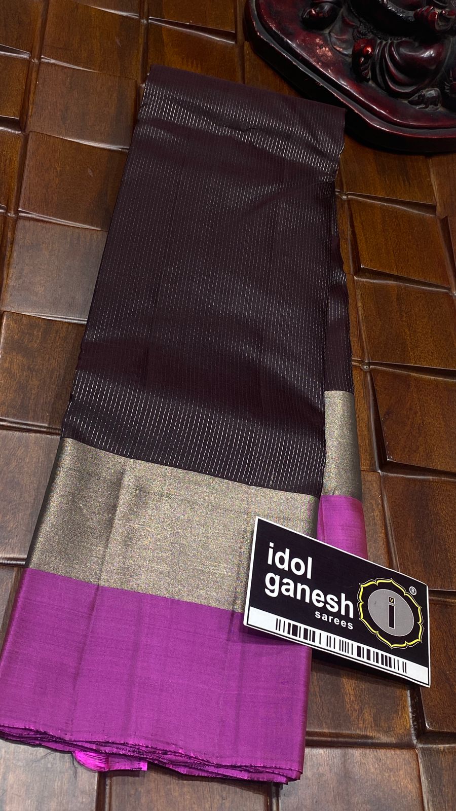 IG7453:pure handloom kanchi  pattu   