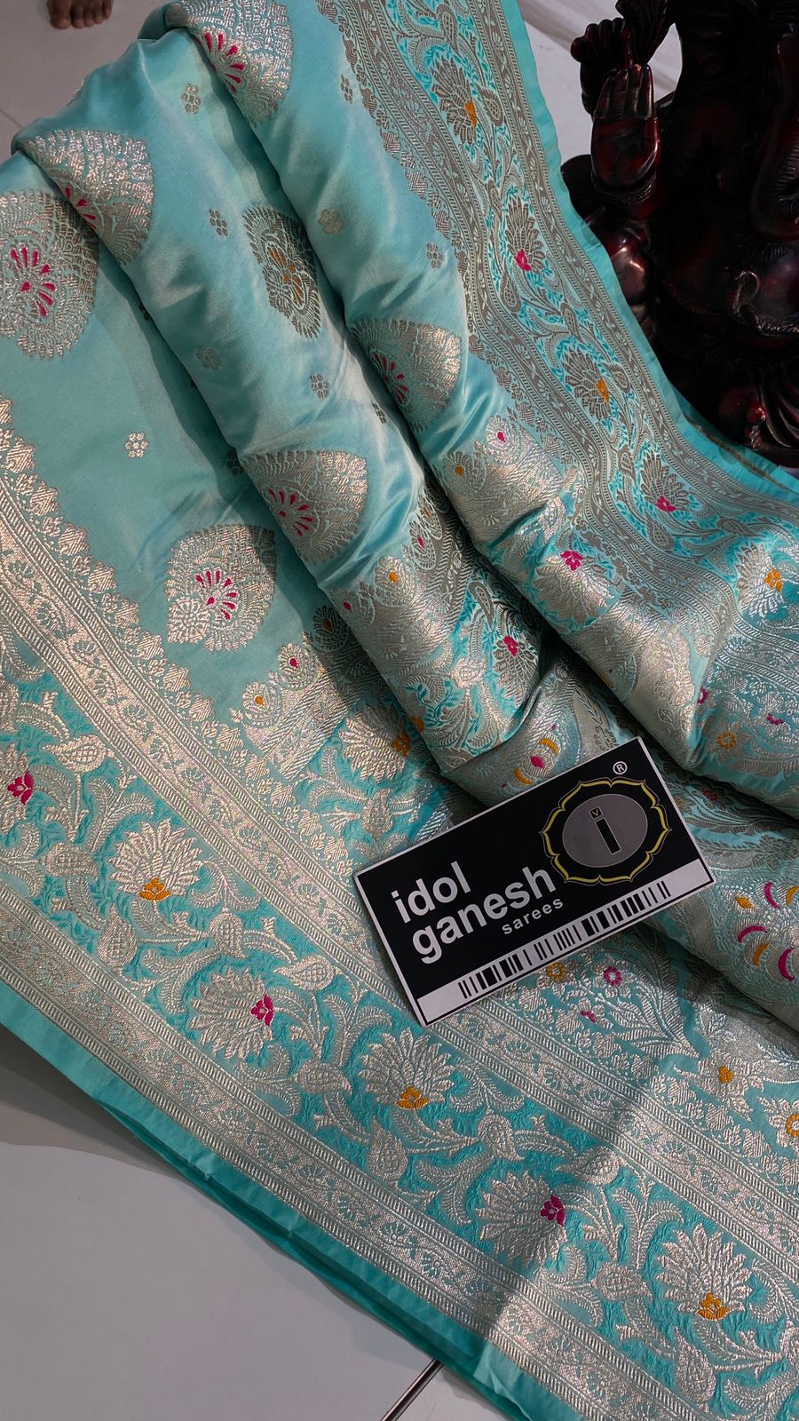 IG7464LITE WEIGHT PURE BANARASI SOFT KATHAN SAREES  