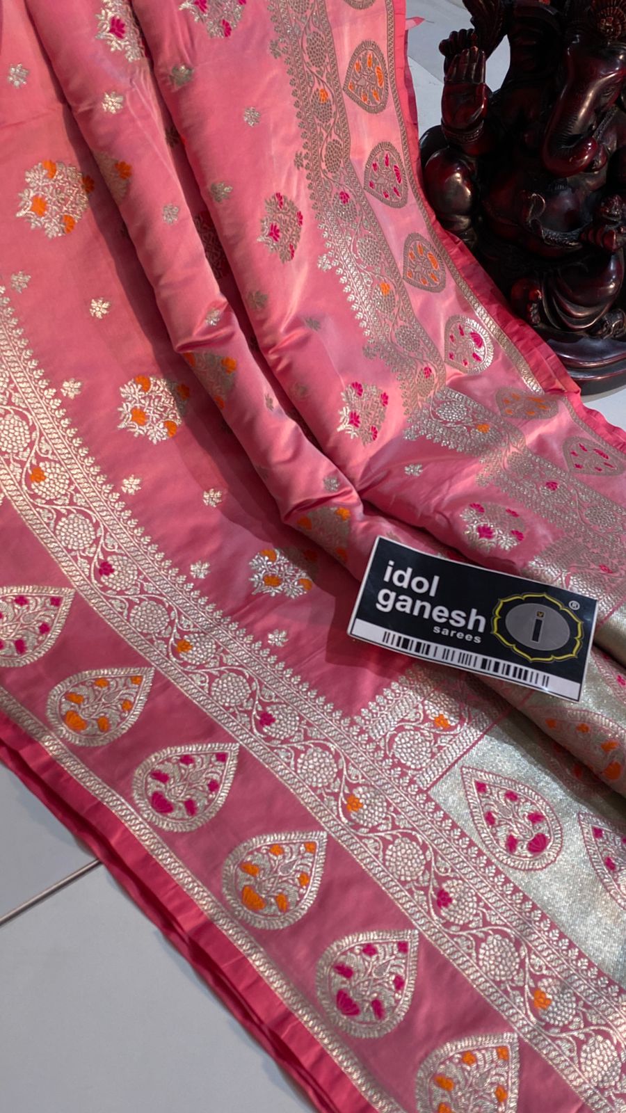 IG7465: lite weight pure   banarasi soft kathan sarees   