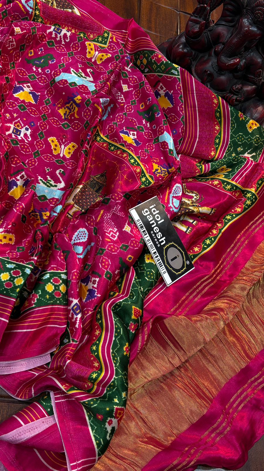 IG7483 lite weight pure gazzi silk jari pallu 4290/- IG7483 lite weight pure gazzi silk jari pallu 4290/-