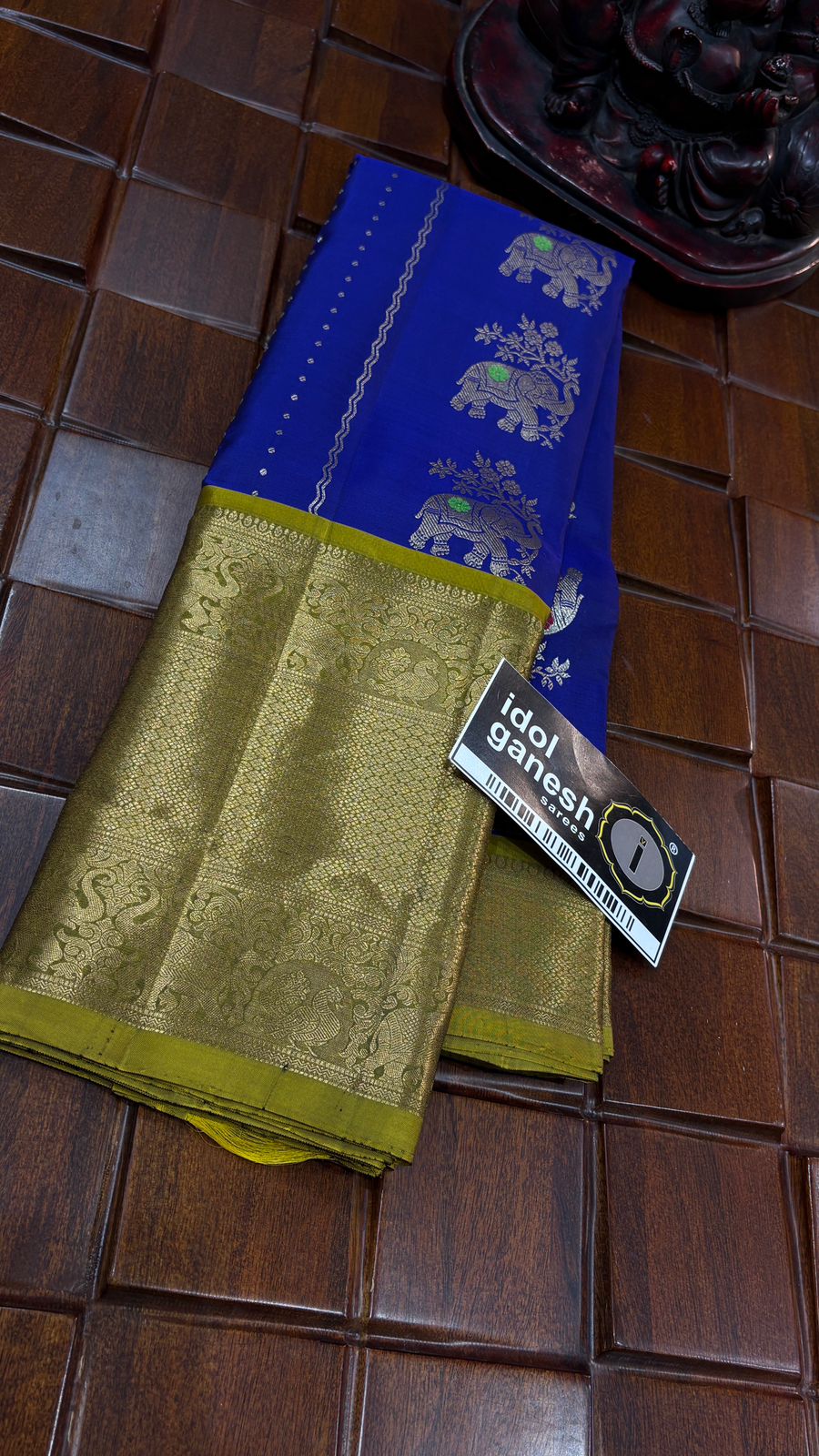 IG7484Pure handloom kanchi pattu 