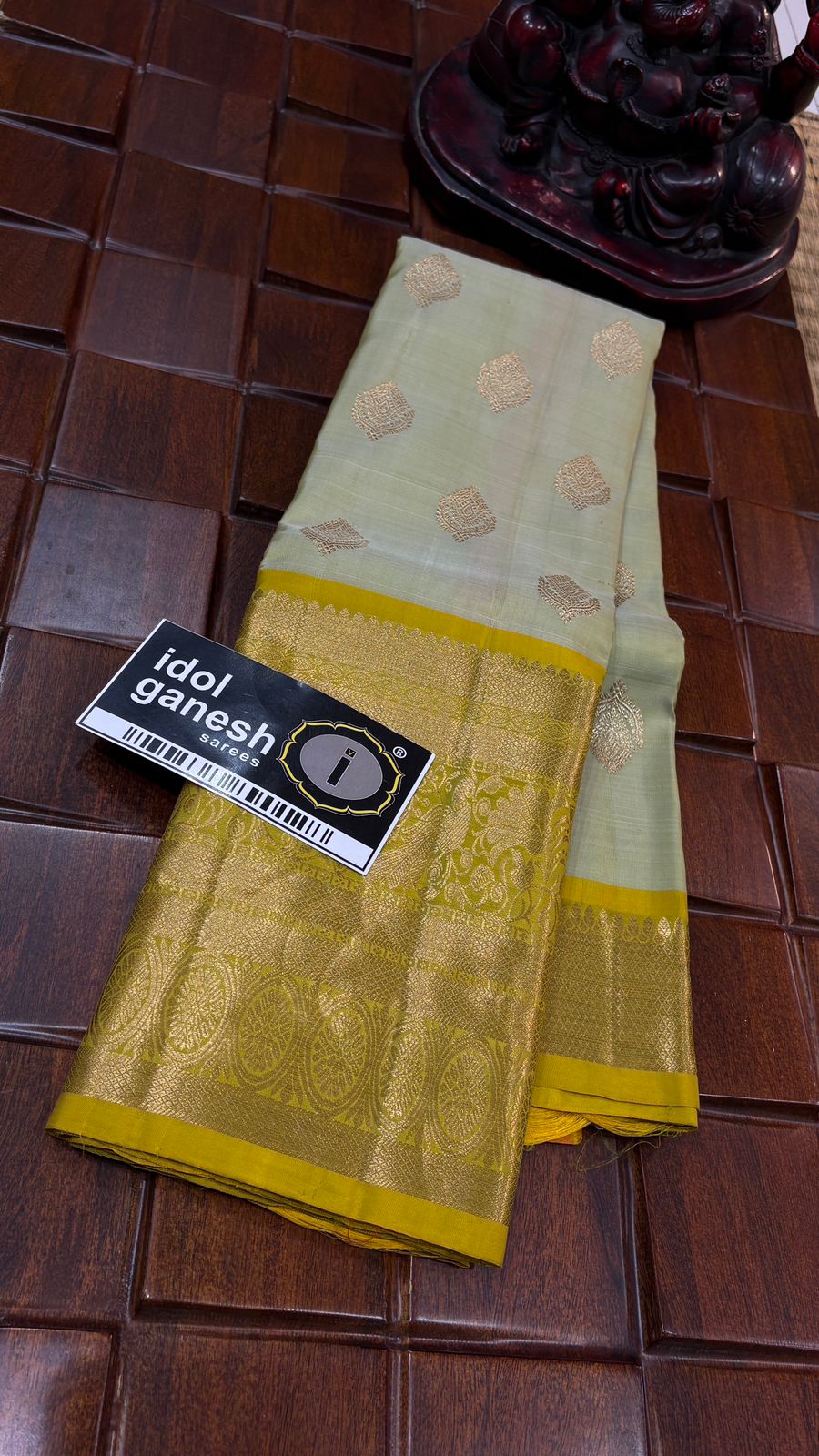 IG7484Pure handloom kanchi pattu 