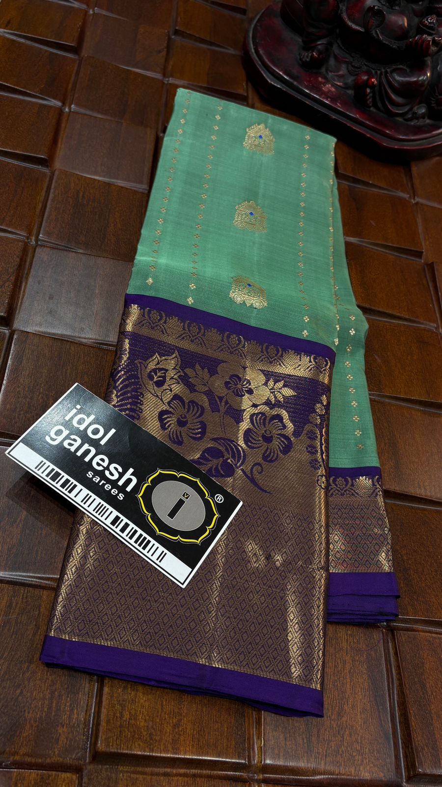 IG7484Pure handloom kanchi pattu 