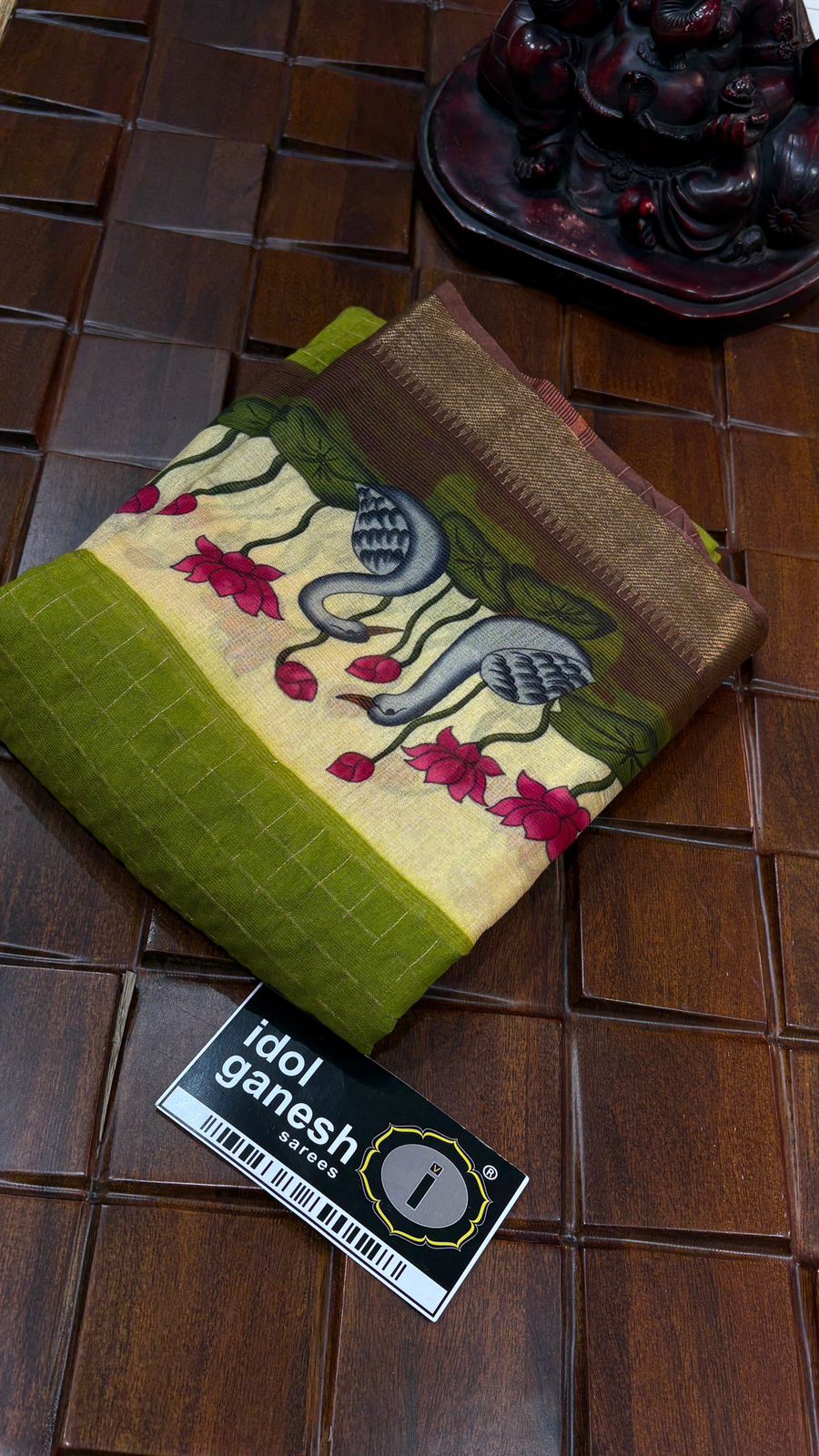IG7485: lite weight Mangalagiri Tusser sarees IG7485: lite weight Mangalagiri Tusser sarees