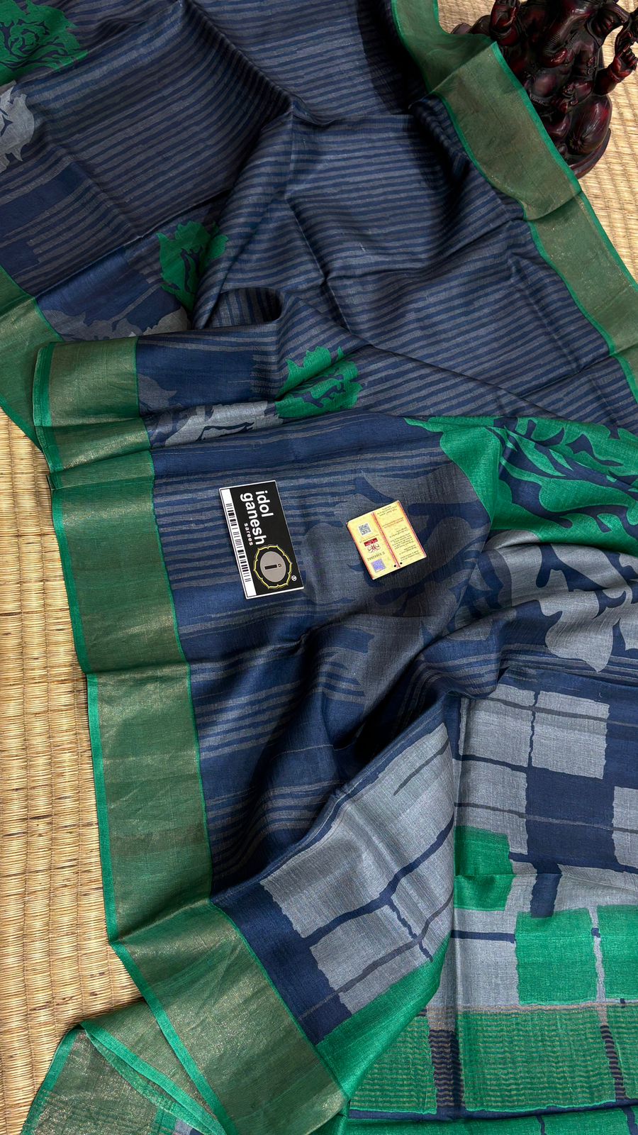IG7526:pure handloom Tusser/Tusser 6960/- IG7526:pure handloom Tusser/Tusser 6960/-