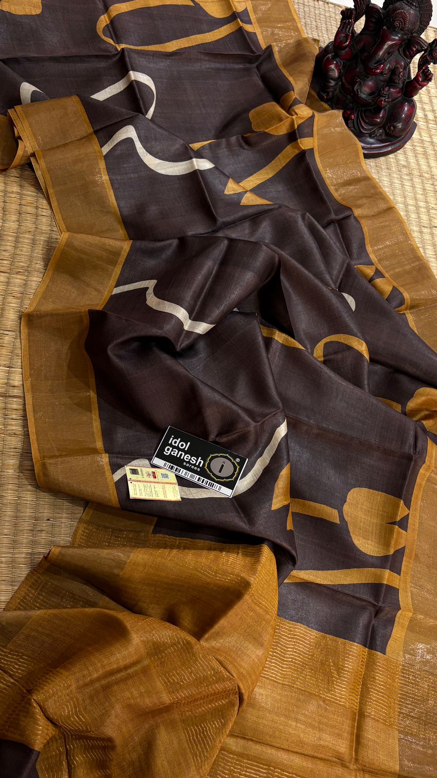 IG7535:pure handloom Tusser/Tusser 6960/- IG7535:pure handloom Tusser/Tusser 6960/-