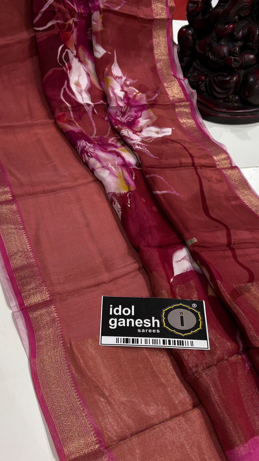 IG7545pure handloom kanchi crape weaving 