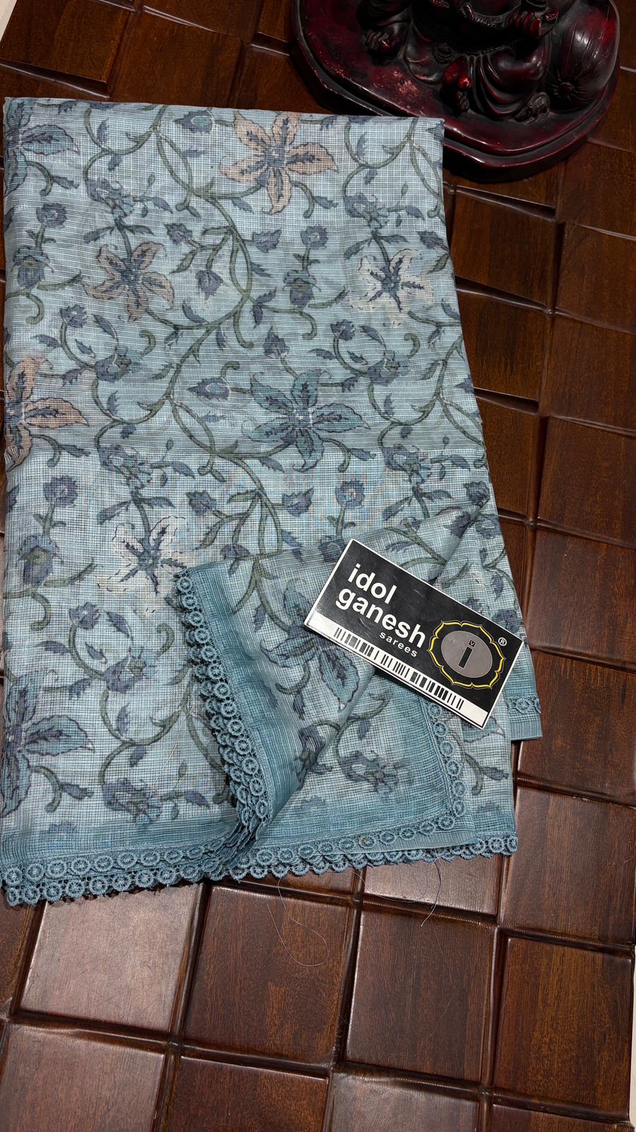 IG7574:lite weight kota sarees with nice prints 