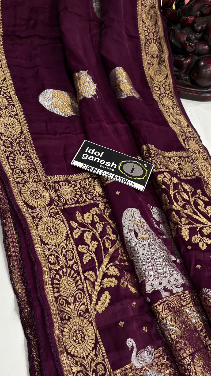 IG7609:lite weight pure mashroo silk  