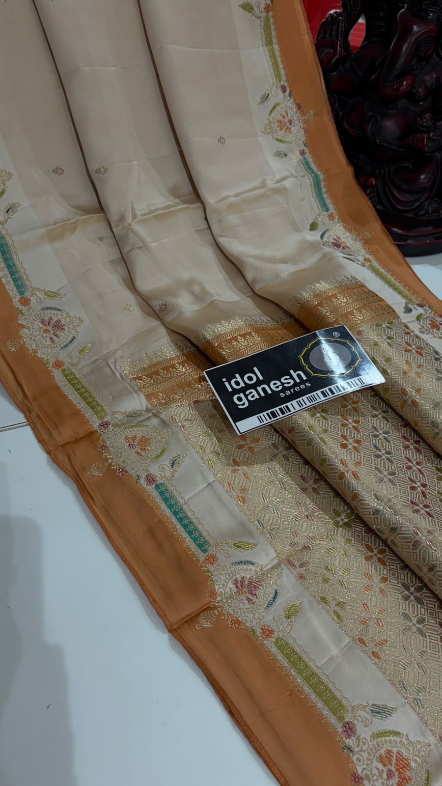 IG7621 lite weight pure banarasi mashroom silk 