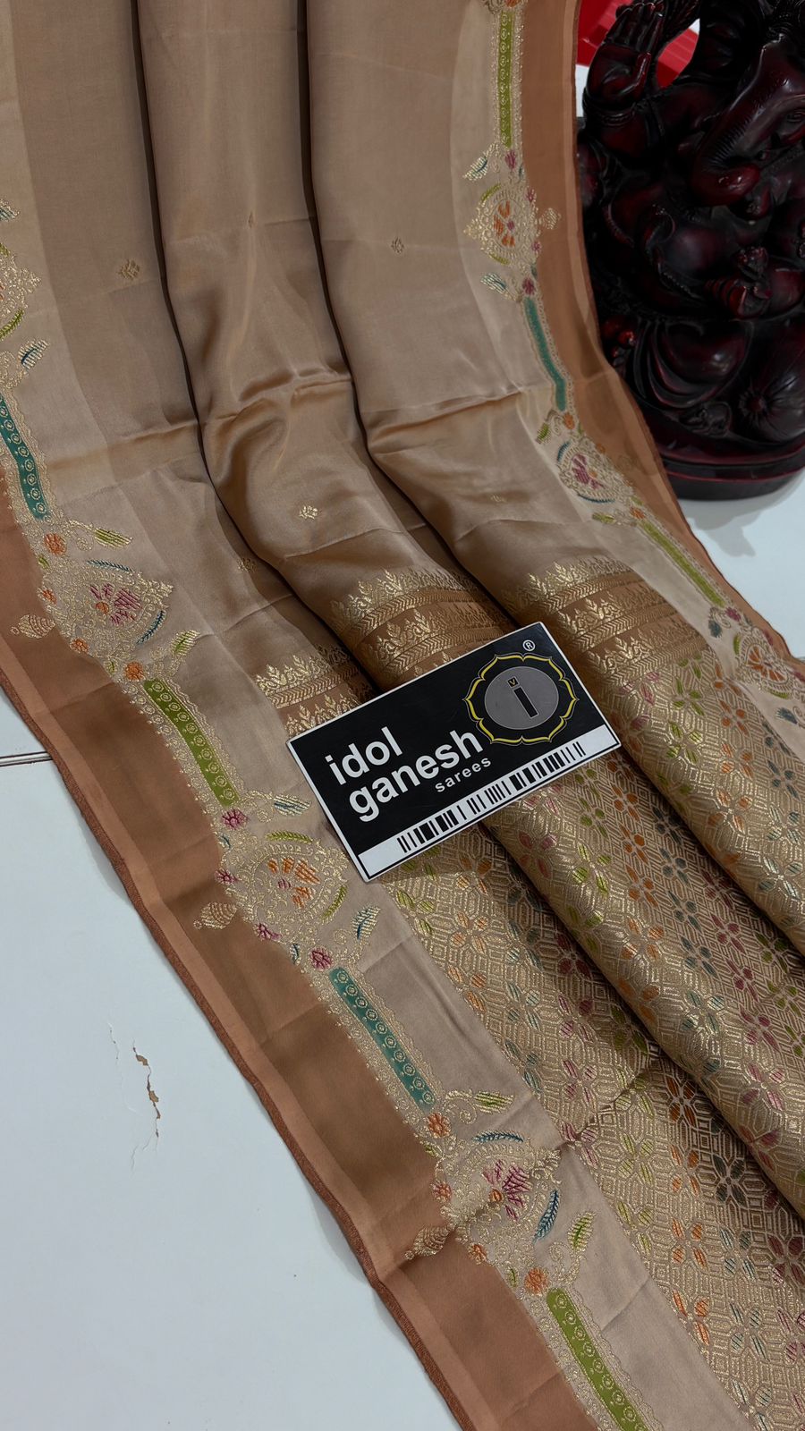 IG7621 lite weight pure banarasi mashroom silk 