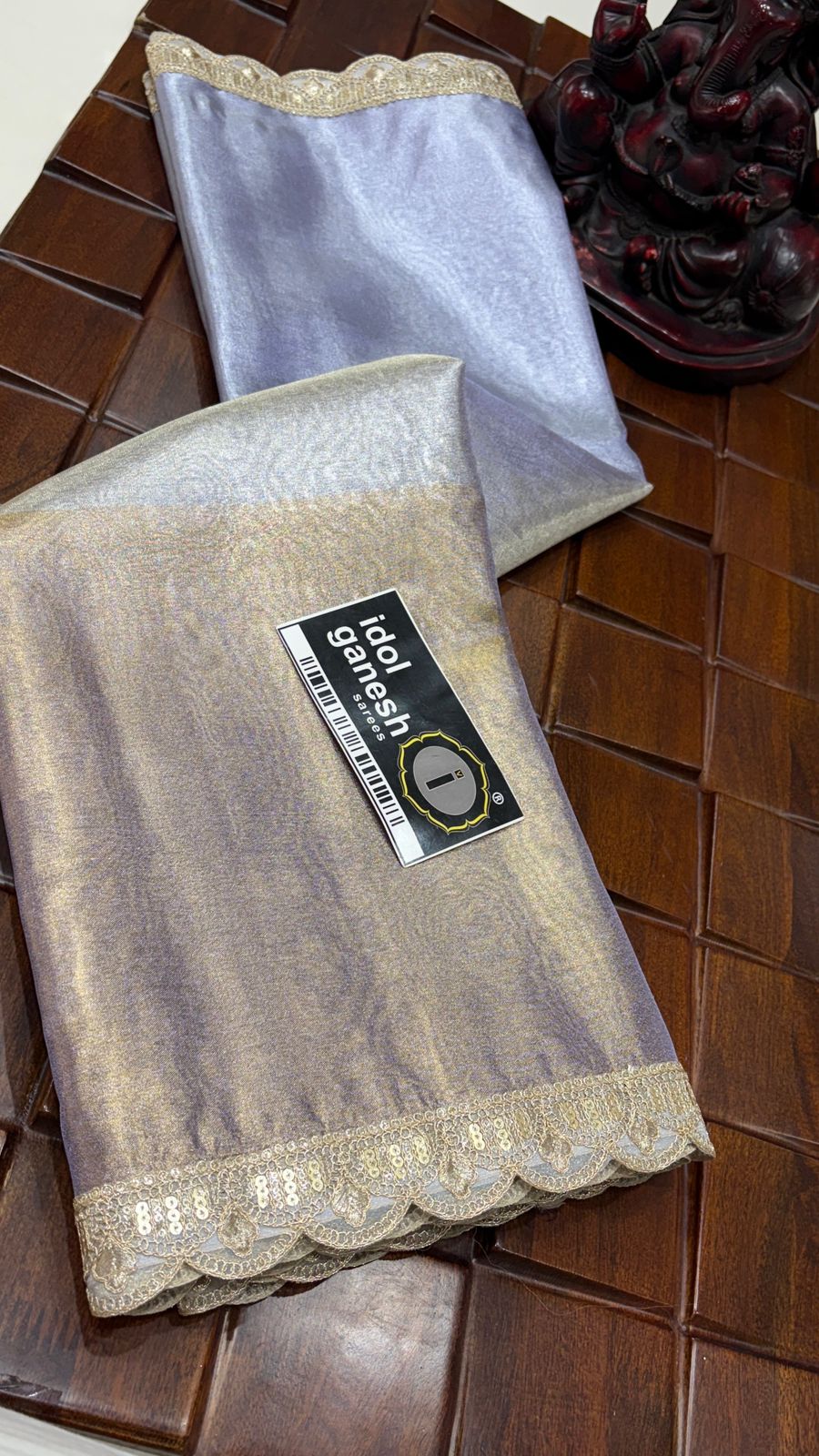 IG7627 lite weight tissue saree 