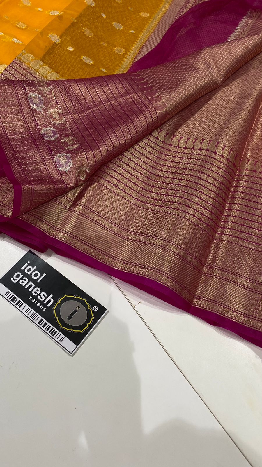 IG766 Lite wight Kanchi kora sarees