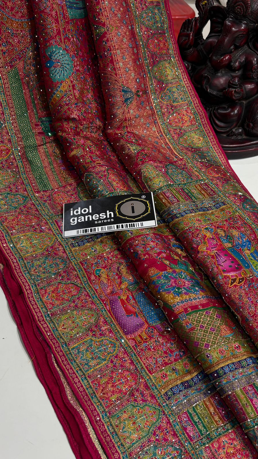 IG7681 beautiful Kashmir weaving  