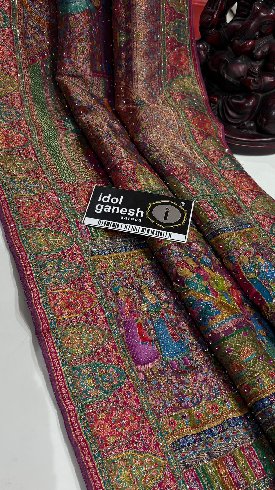 IG7681 beautiful Kashmir weaving  