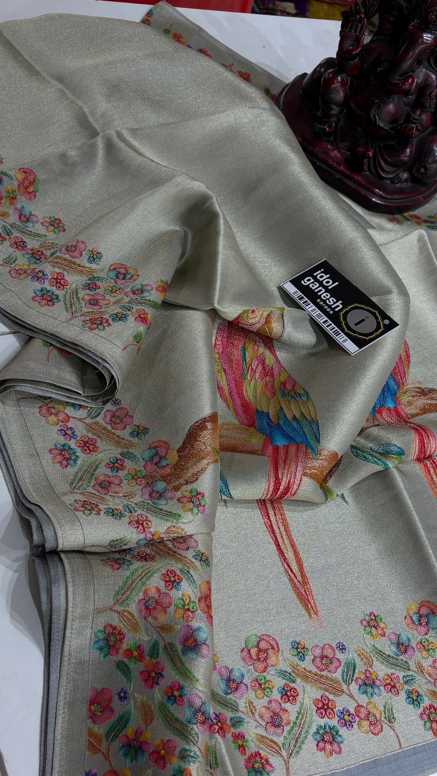 IG7688 lite weight pure jari georgette  