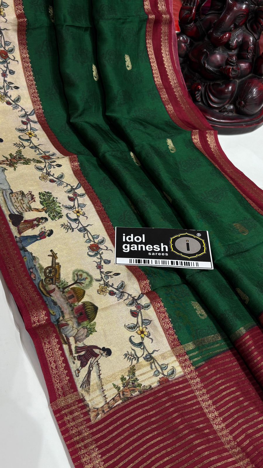 IG7690  lite weight pure Mysore silk 