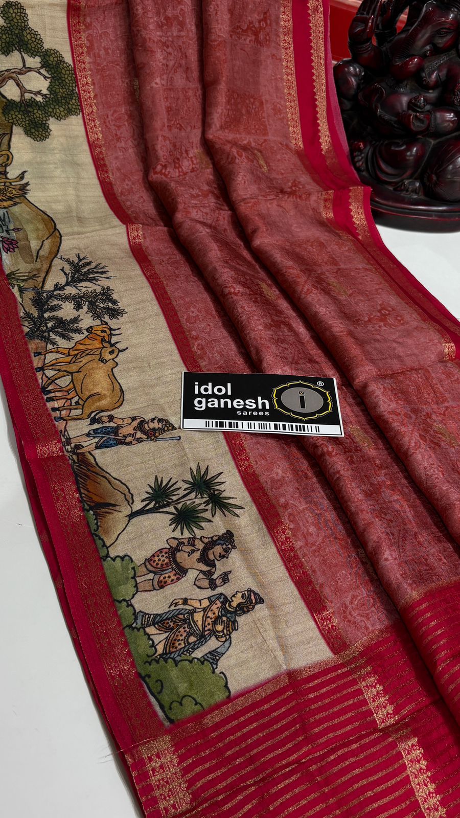 IG7691 lite weight pure Mysore silk 
