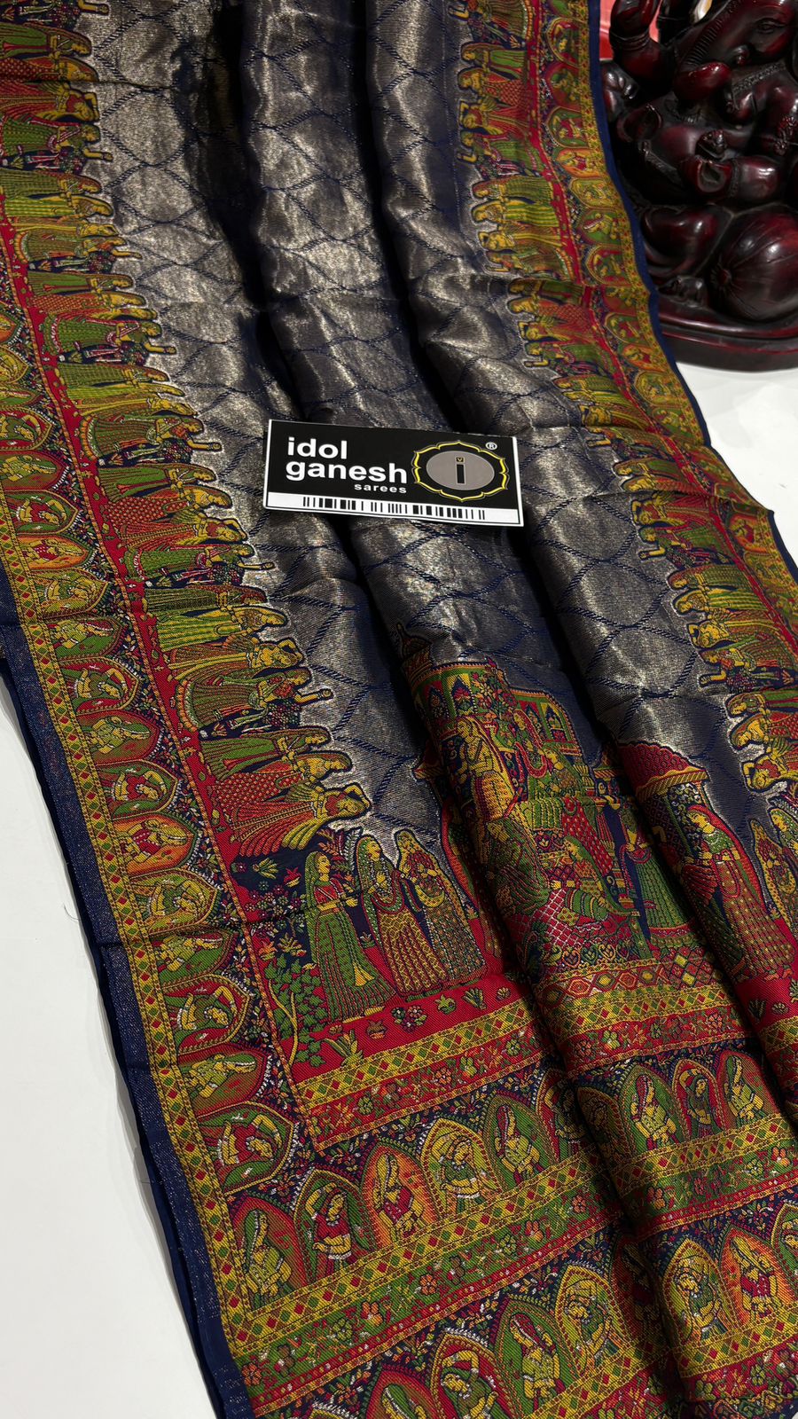 IG7696 lite weight pure jari georgette 