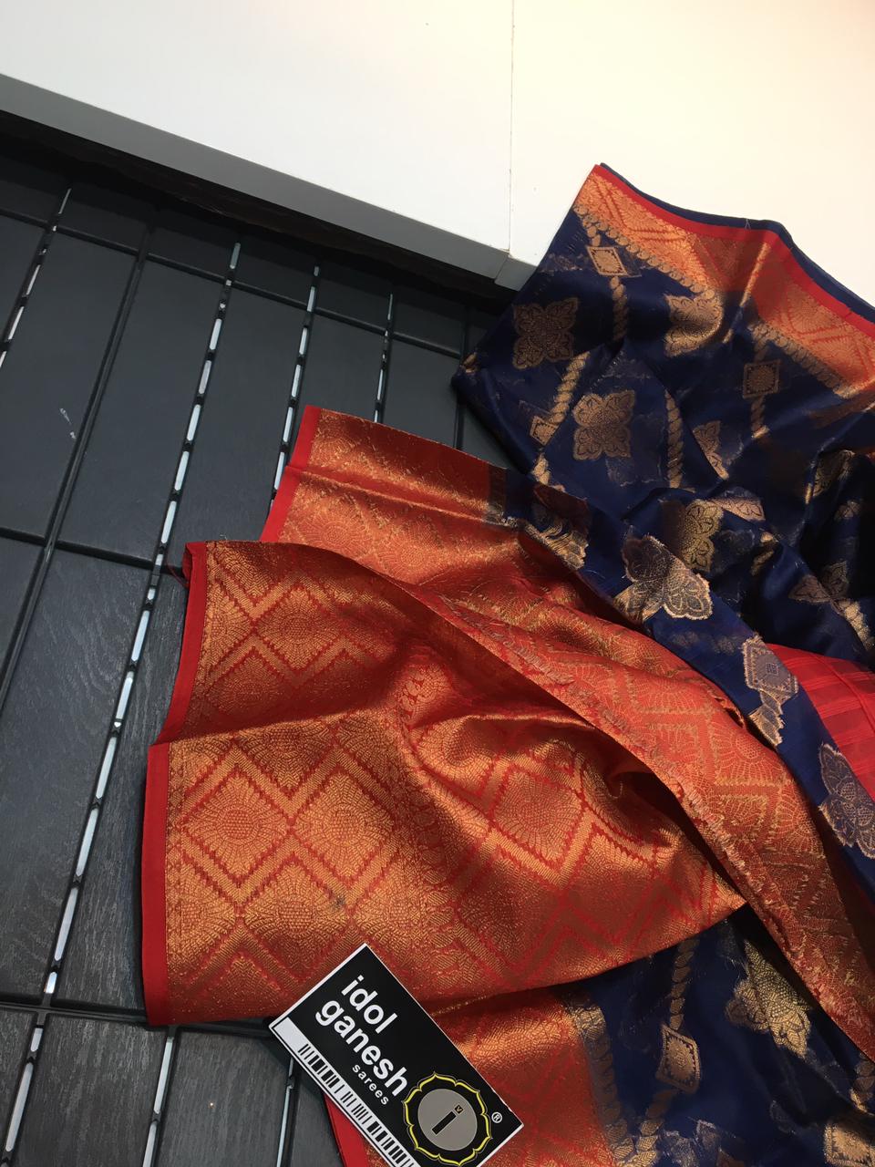IG771 Lite weight Kanchi kora sarees